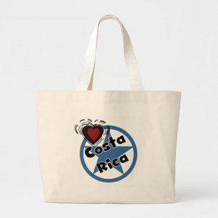 Bolsa Tote Grande Coração Costa Rica