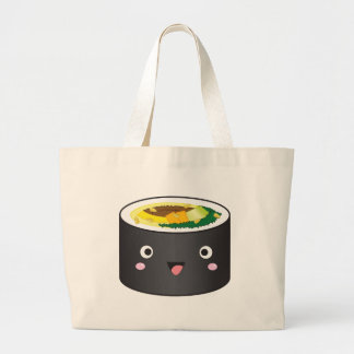 Bolsa Tote Grande Coreano bonito Gimbap