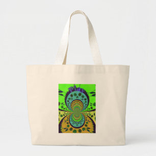 Bolsa Tote Grande Cores de Hakuna Matata Tradicional Africano.png
