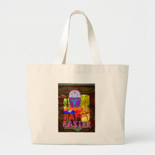 Bolsa Tote Grande Cores do felz pascoa