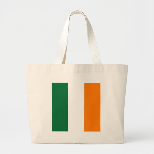 Bolsa Tote Grande Cores irlandesas (Frente)