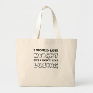 Bolsa Tote Grande Corpo Sarcástico Humor As Mulheres Adoram Comer Pr