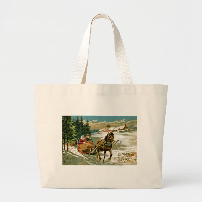 Bolsa Tote Grande Corrida de Leve (Frente)