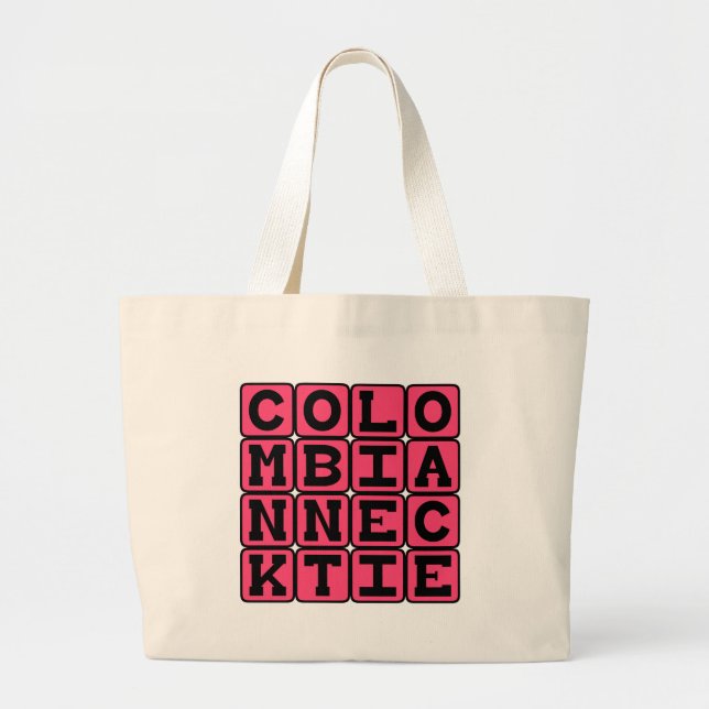Bolsa Tote Grande Corte Colombiano, Método de Execução (Frente)