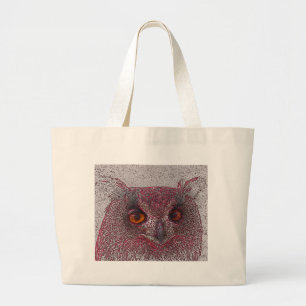 Bolsa Tote Grande Coruja