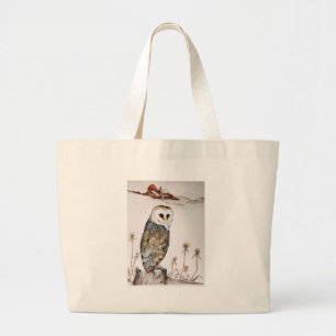 Bolsa Tote Grande Coruja