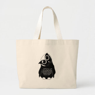 Bolsa Tote Grande Coruja curiosa bonito