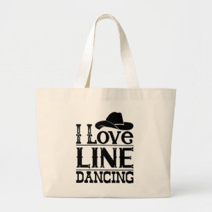 Bolsa Tote Grande Cowboy Boots Cowgirl Music