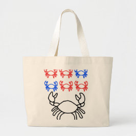 Bolsa Tote Grande Crab Astrology Identity Tote – Heart‑Led Sign Gift