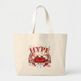 Bolsa Tote Grande Crab Hype, MeWarriorWoman no Twitch