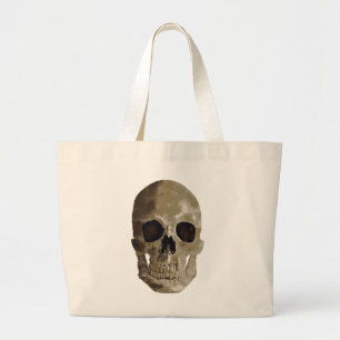 Bolsa Tote Grande Crânio Grungy