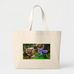 Bolsa Tote Grande Crested Dwarf Iris