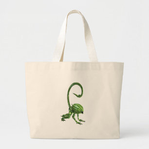 Bolsa Tote Grande Criatura Galáctica de Melancia