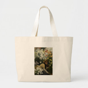 Bolsa Tote Grande Crisântemos de James Tissot