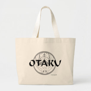 Bolsa Tote Grande Crista 2 da flor de Otaku