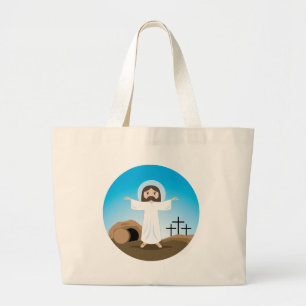 Bolsa Tote Grande Cristo Riser