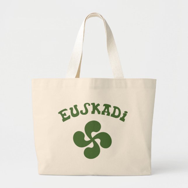 Bolsa Tote Grande Cruz Basca Euskadi (Frente)