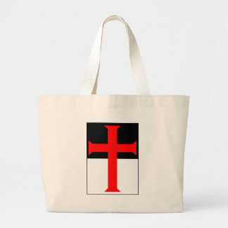 Bolsa Tote Grande Cruz de Templar em Beausant
