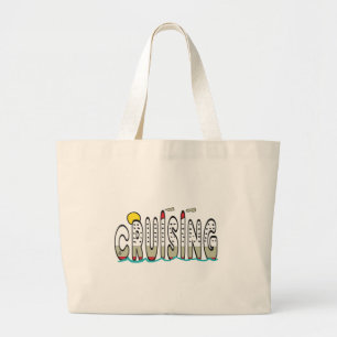 Bolsa Tote Grande Cruzamento