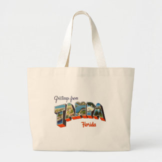Bolsa Tote Grande Cumprimentos de Tampa, Florida