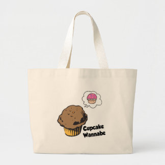 Bolsa Tote Grande Cupcake Wannabe Muffin