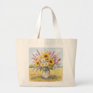 Bolsa Tote Grande Custom Art Tote Bag – Stylish & Eco-Friendly