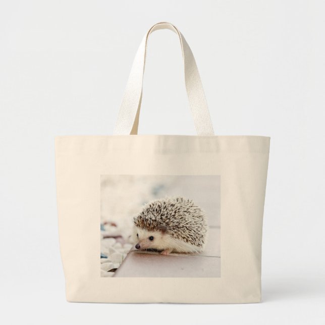 Bolsa Tote Grande Cute Hedgehog (Frente)