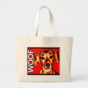 Bolsa Tote Grande Dachshund