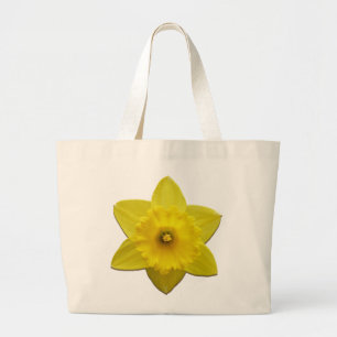 Bolsa Tote Grande Daffodil Flor Tote Bag Flores Flores Bolsas Presen