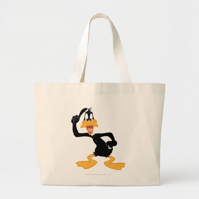 Bolsa Tote Grande DAFFY DUCK™ com uma ideia de Excelente (Frente)