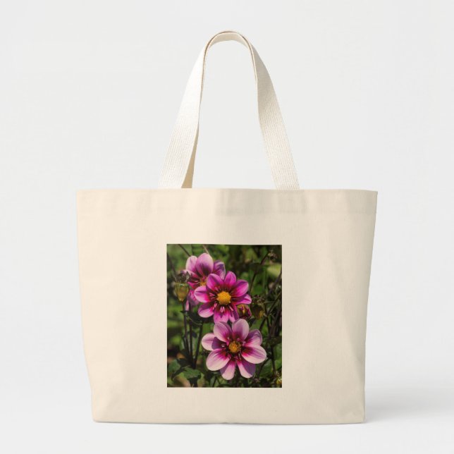 Bolsa Tote Grande Dahlia Trio (Frente)