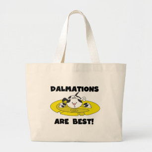 Bolsa Tote Grande Dalmations é os melhores t-shirt e presentes