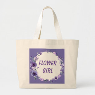 Bolsa Tote Grande Dama de honra Noiva Mãe Noivo Menina das flores