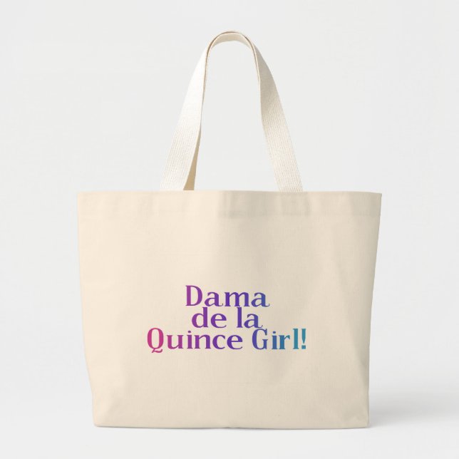 Bolsa Tote Grande Dama de la Marmelo Menina (Frente)