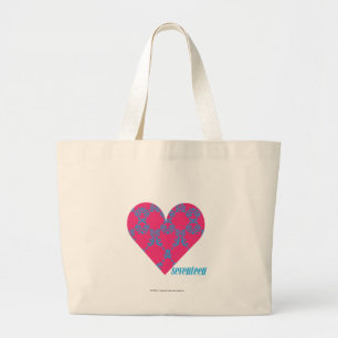 Bolsa Tote Grande Damasco 4 Aqua-Magentas