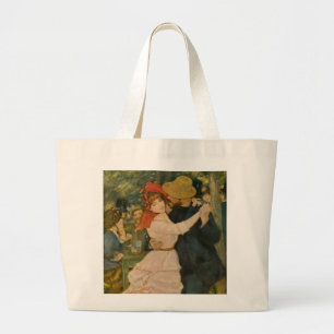 Bolsa Tote Grande Dança de Pierre-Auguste Renoir em Bougás (1883)