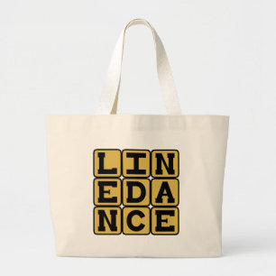 Bolsa Tote Grande Dança em Linha, Dança Coreografada