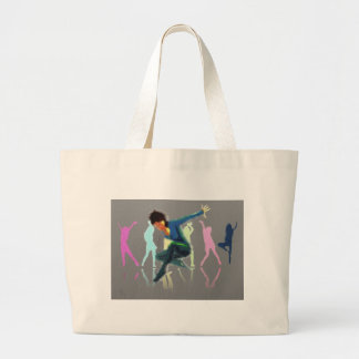 Bolsa Tote Grande Dançar para Joy Art