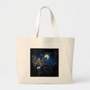 Bolsa Tote Grande Dark Angel e Dark Night Series