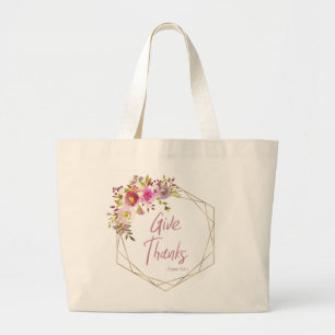 Bolsa Tote Grande Dê Graças