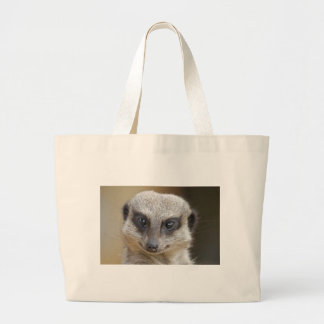 Bolsa Tote Grande De Meerkat fim acima
