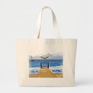 Bolsa Tote Grande Deixando Ir!