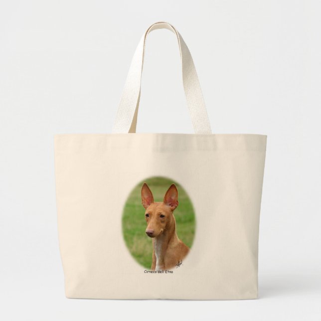 Bolsa Tote Grande dell'Etna 9Y73D-088 de Cirneco (Frente)