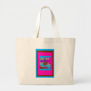 Bolsa Tote Grande Democratas Hillary Pelo Presidente dos EUA