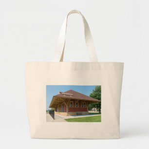 Bolsa Tote Grande Depósito histórico em Whitewater