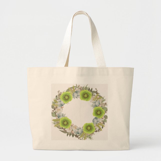 Bolsa Tote Grande Descubra a versatilidade e o estilo do Zazzle (Frente)