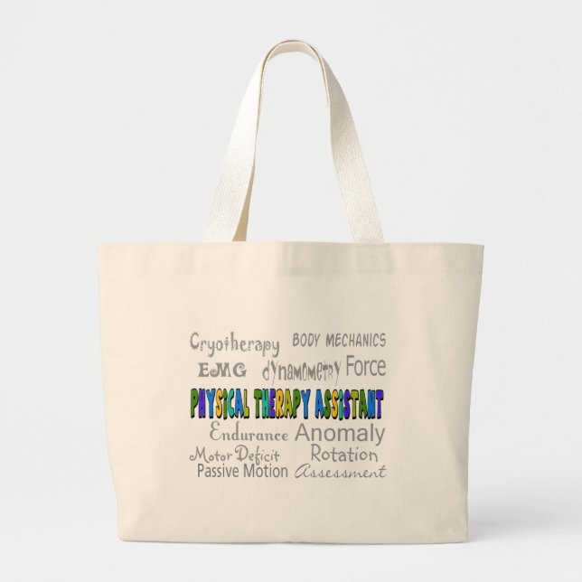 Bolsa Tote Grande Design assistente da "terminologia" da (Frente)
