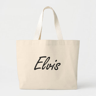 Bolsa Tote Grande Design conhecido artístico de Elvis