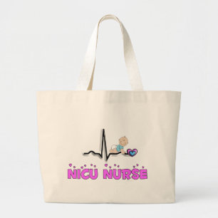 Bolsa Tote Grande Design da enfermeira QRS de NICU