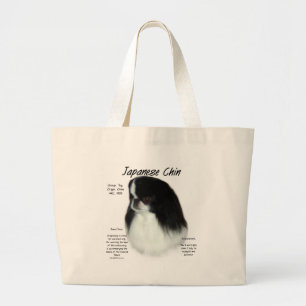 Bolsa Tote Grande Design da história de Chin do japonês